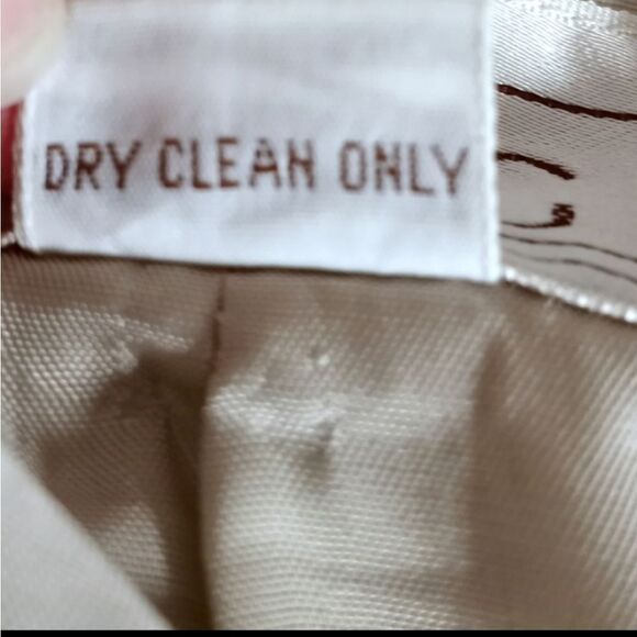 CIRAGE CREAM/BEIGE WOOL BLAZER SZ.8 EUC - Picture 6 of 6